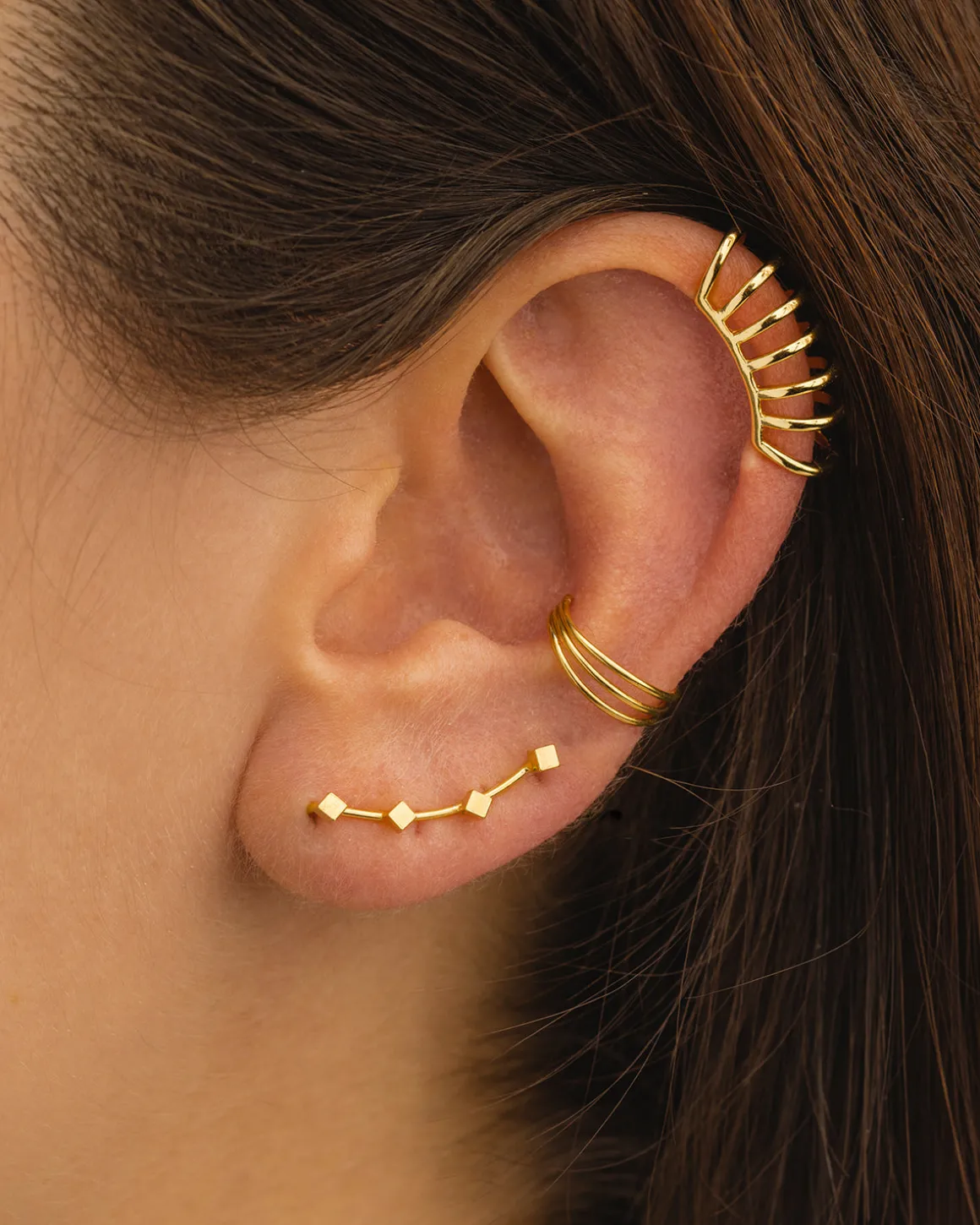 PENDIENTES ELEKTRA MINI GOLD