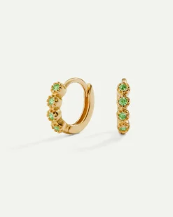 PENDIENTES ELI GREEN GOLD
