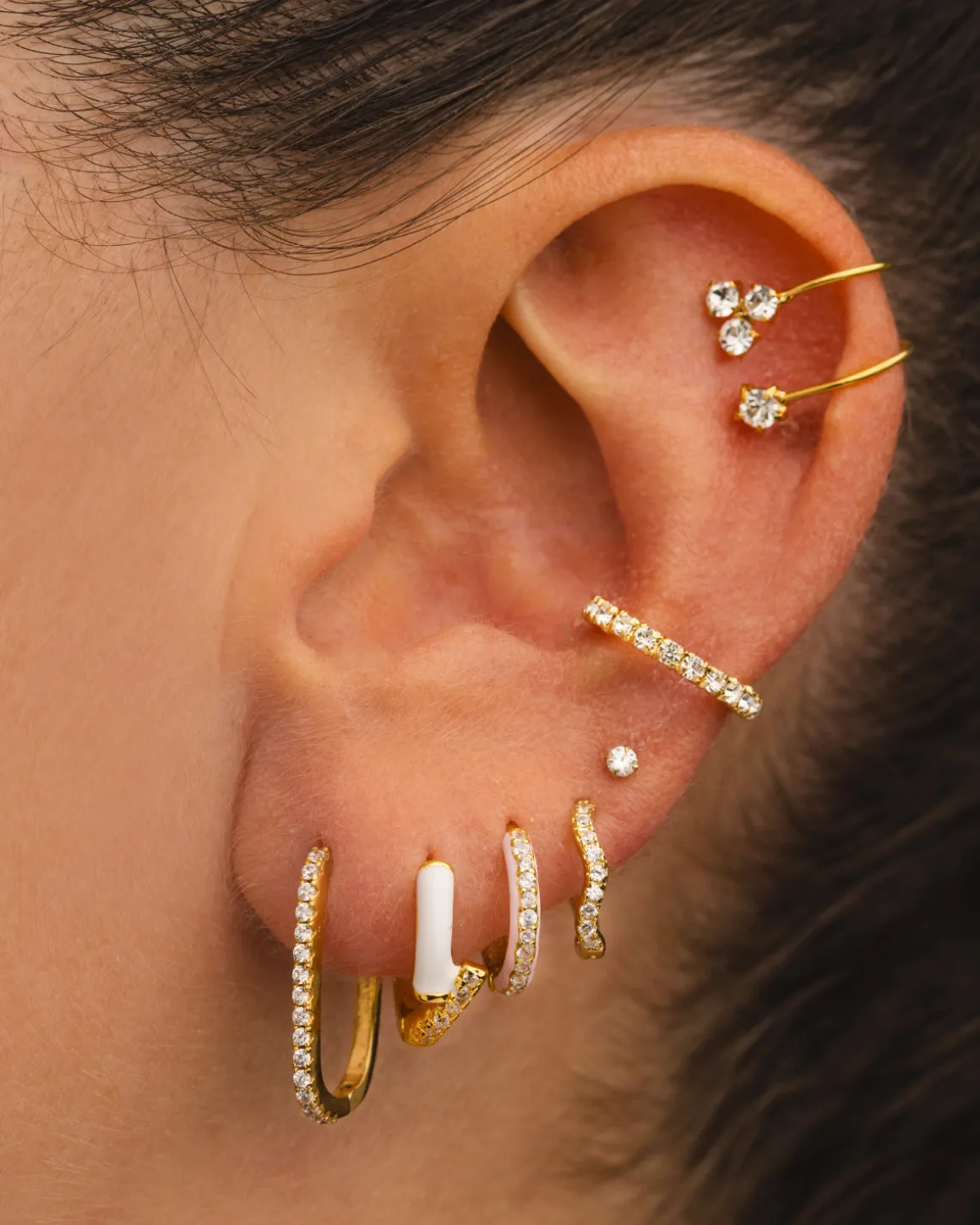 PENDIENTES FANY GOLD