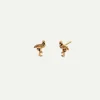 PENDIENTES FLAMINGO GOLD