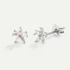PENDIENTES FLOWER SILVER