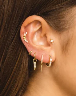 PENDIENTES FOX MAXI GOLD