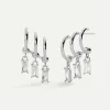 PENDIENTES GALA SILVER