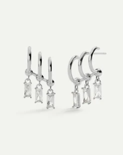 PENDIENTES GALA SILVER
