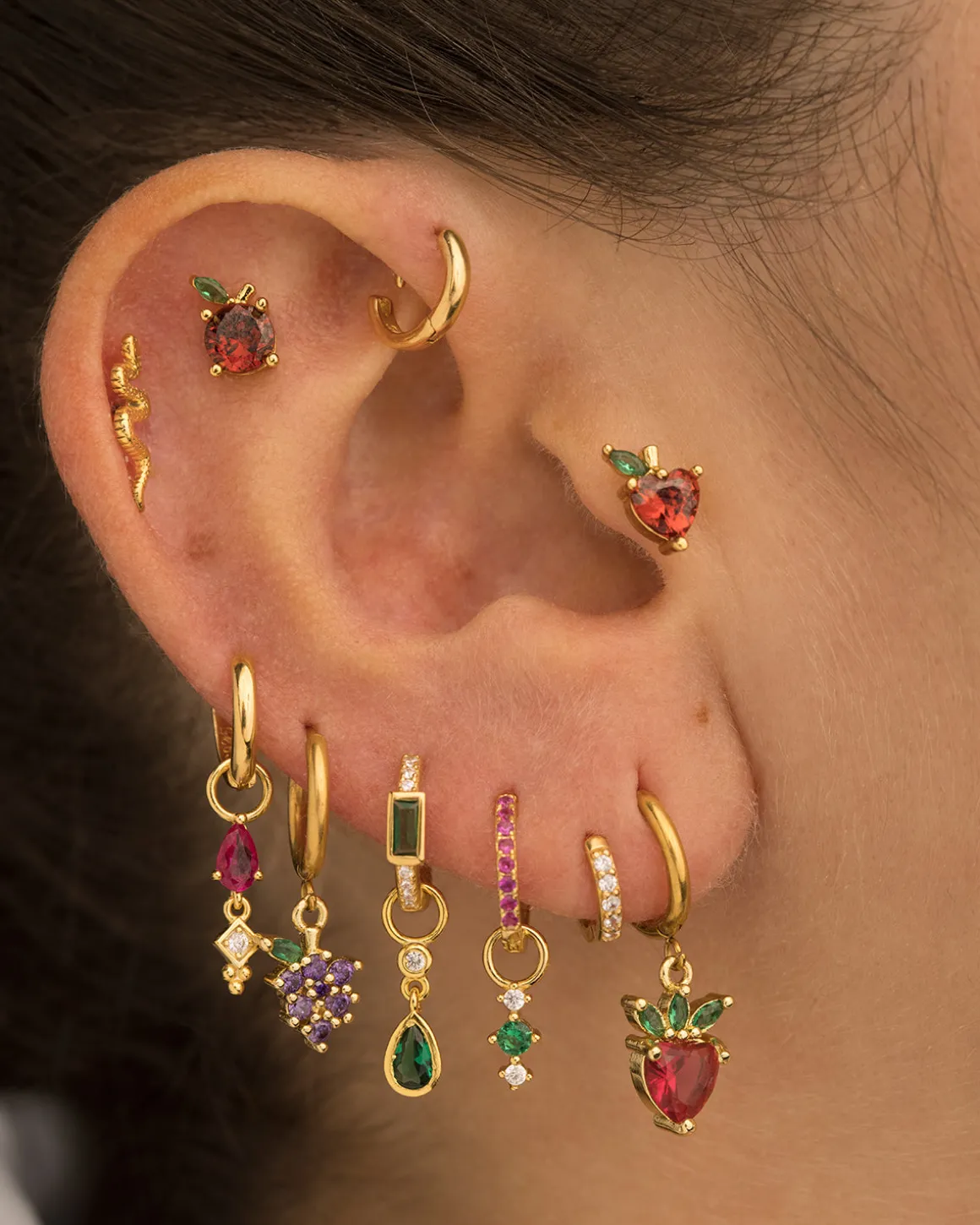 PENDIENTES GRAPES