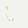 PENDIENTES HARI MAXI CHAIN BALL DUO GOLD
