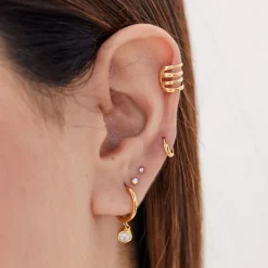 PENDIENTES HARI MAXI GOLD