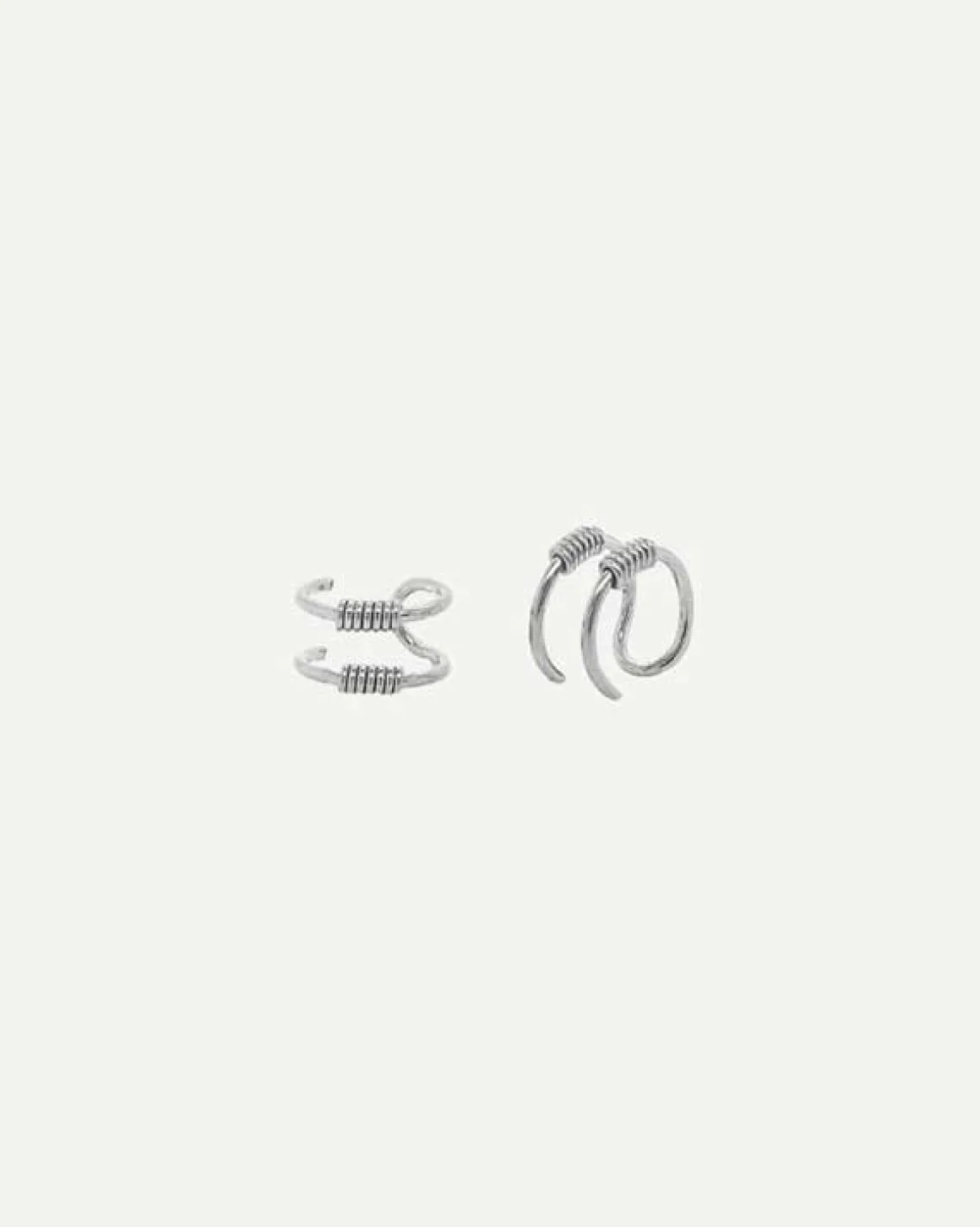 PENDIENTES HARI TWIST SILVER