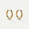 PENDIENTES HOOPS GOLD