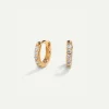 PENDIENTES HOOPS MINI BRIGHT GOLD
