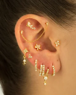 PENDIENTES ICE GOLD