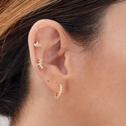 PENDIENTES ICE GOLD