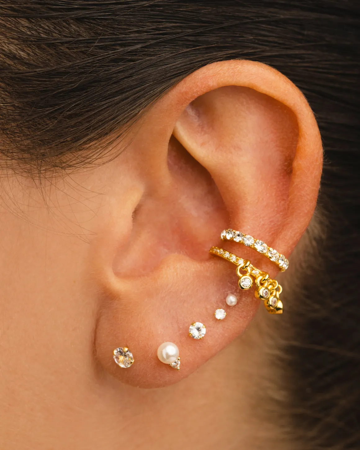 PENDIENTES IDA XL SILVER