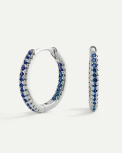 PENDIENTES IRINA BLUE SILVER