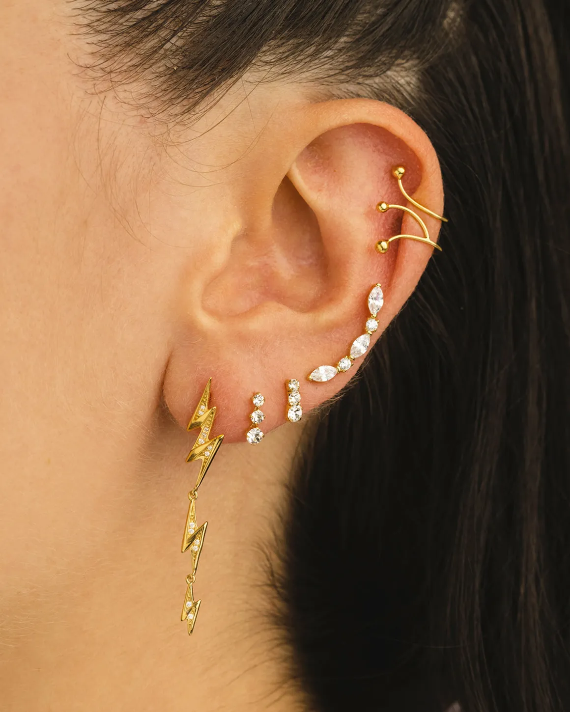 PENDIENTES IVY BALLS GOLD
