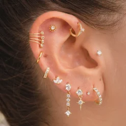 PENDIENTES IXIA SILVER
