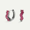 PENDIENTES LAIS PINK SILVER
