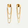 PENDIENTES LIBIA GOLD