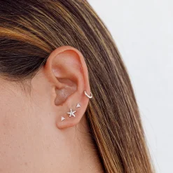 PENDIENTES LIBRA MINI SILVER