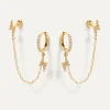 PENDIENTES LIGHTNING GOLD
