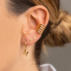 PENDIENTES LIST GOLD