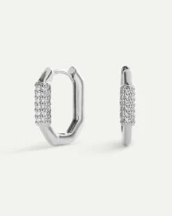 PENDIENTES LUMIERE SILVER