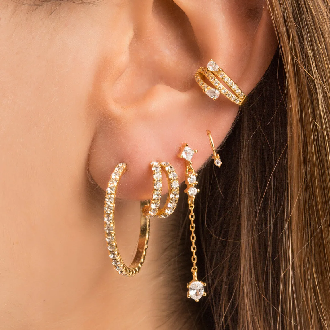 PENDIENTES MEI GOLD