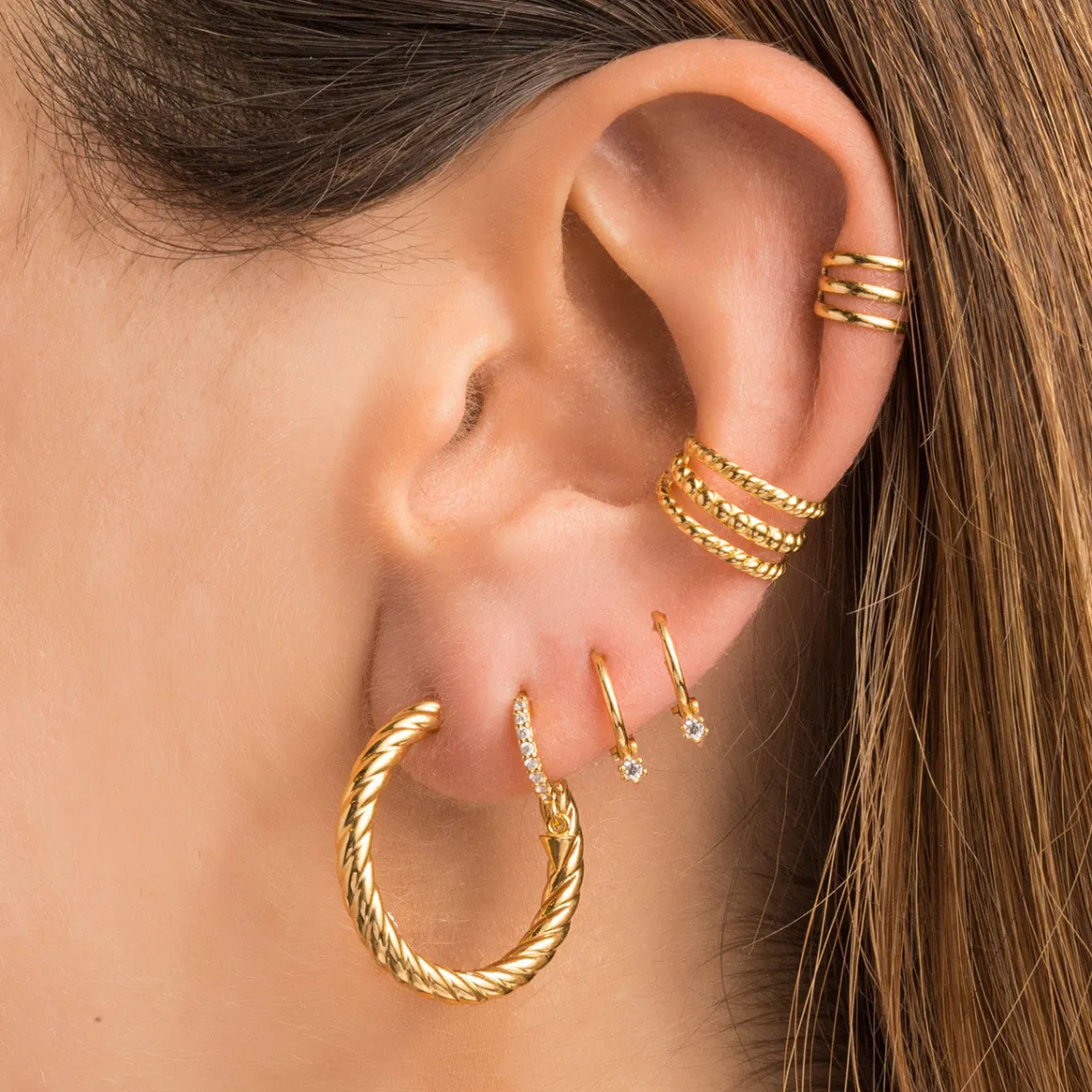 PENDIENTES MEI SILVER