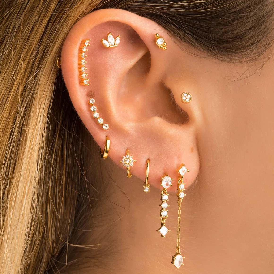 PENDIENTES MEI SILVER