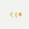 PENDIENTES MOON GOLD