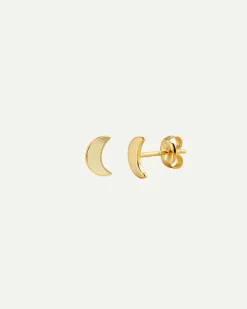 PENDIENTES MOON GOLD