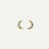 PENDIENTES MOON MINI BRIGHT GOLD
