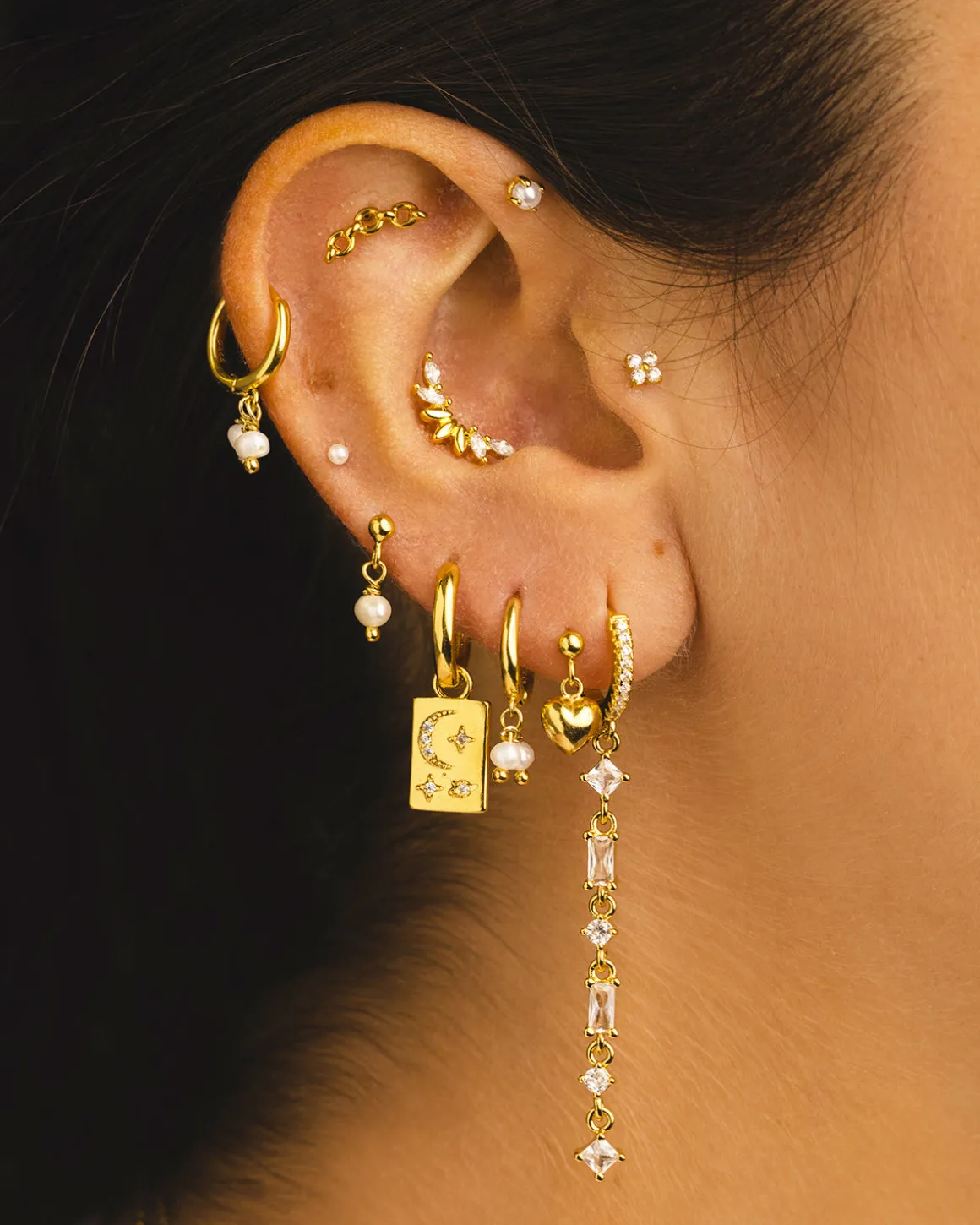 PENDIENTES NANA GOLD