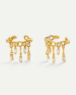 PENDIENTES NIA GOLD