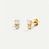 PENDIENTES OPAL MINI GOLD