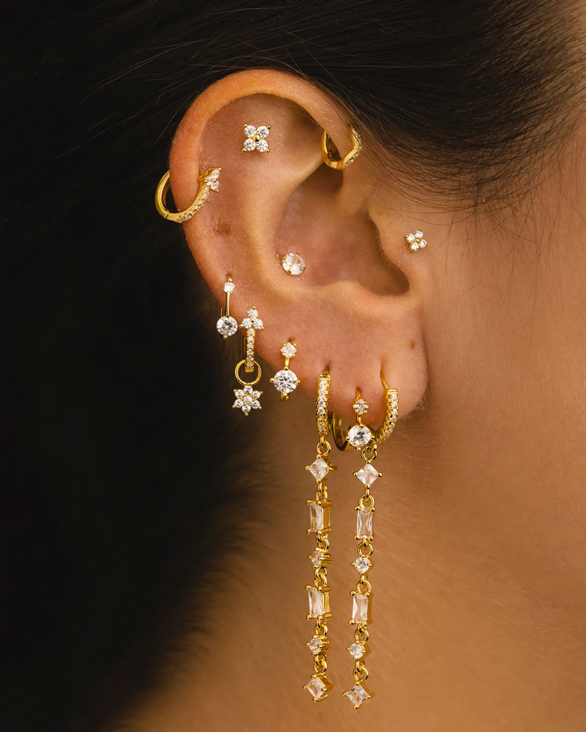 PENDIENTES OTTO MINI GOLD