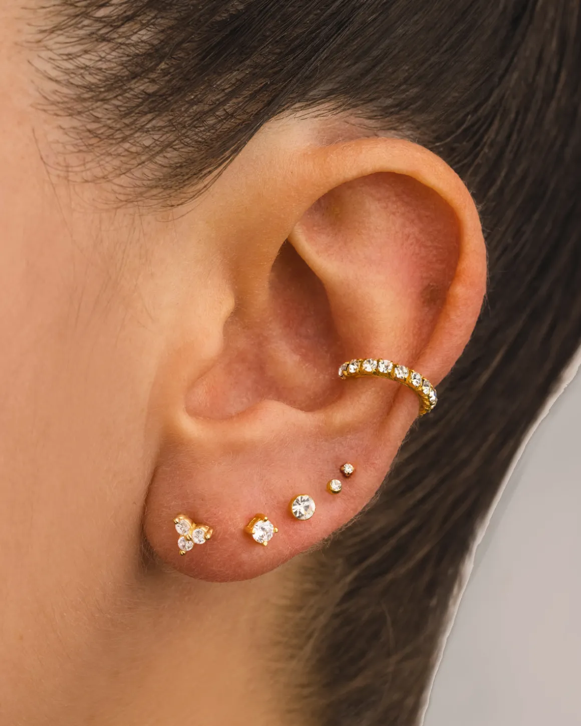PENDIENTES PRINCESS M GOLD