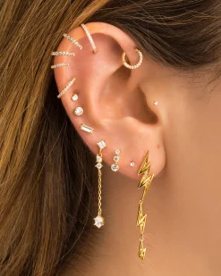 PENDIENTES PRINCESS M SILVER