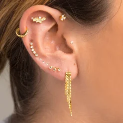 PENDIENTES PRINCESS MINI SILVER