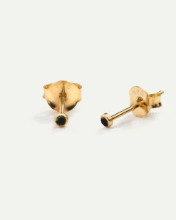 PENDIENTES PRINCESS S BLACK GOLD