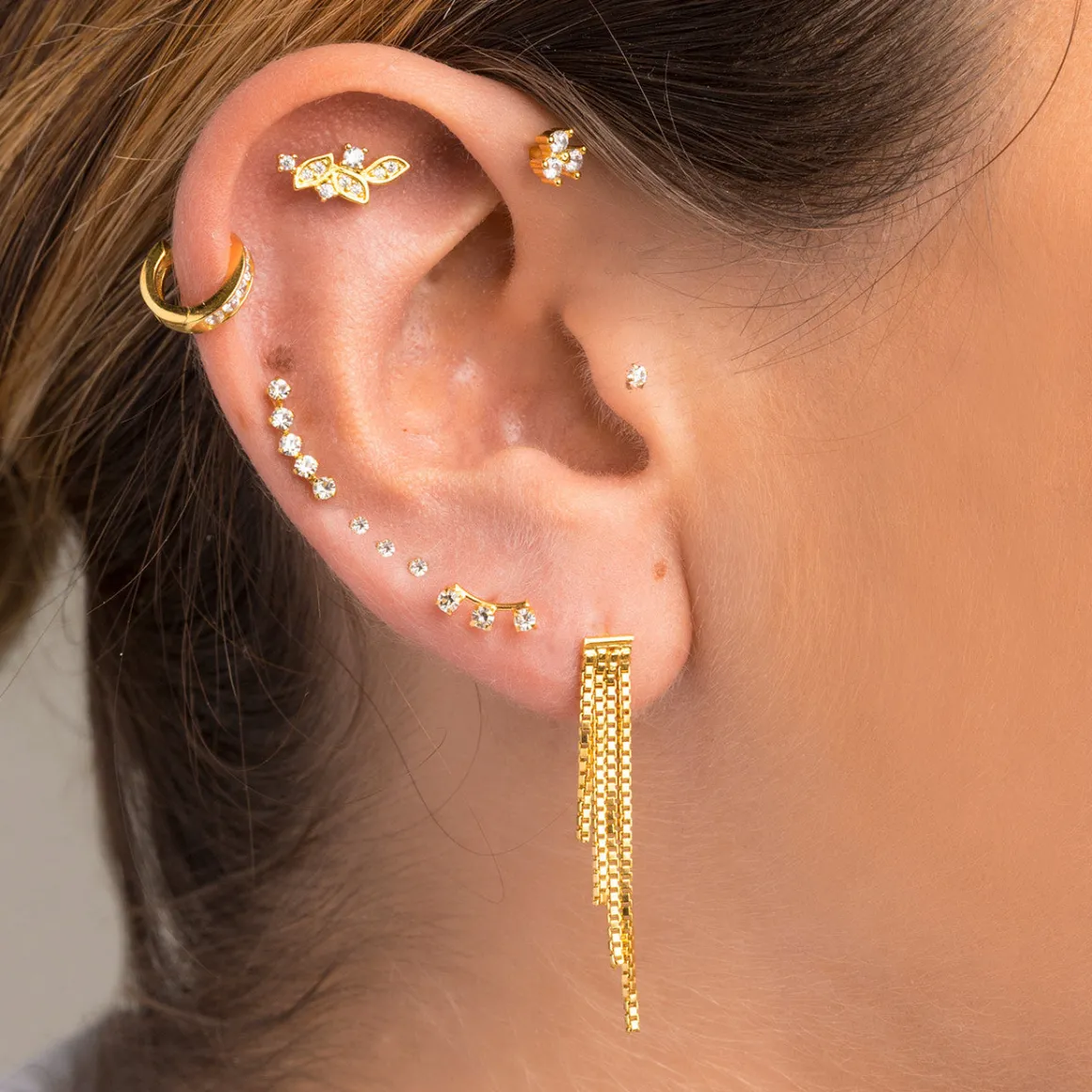 PENDIENTES PRINCESS S GOLD