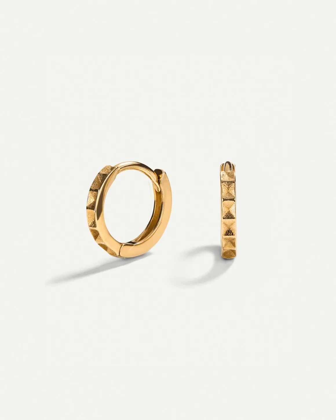 PENDIENTES ROCK GOLD
