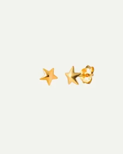 PENDIENTES STARS GOLD