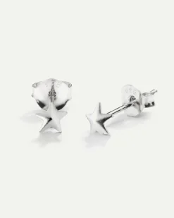 PENDIENTES STARS SILVER