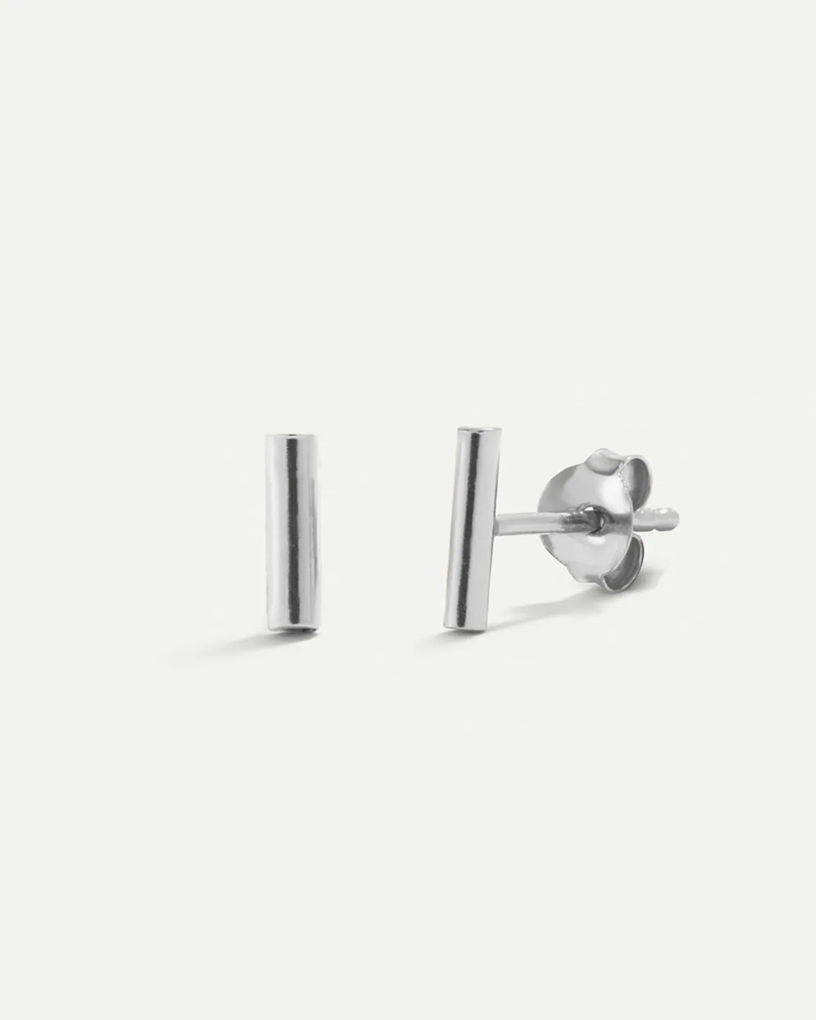 PENDIENTES STICK M SILVER