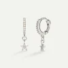 PENDIENTES TEA SILVER