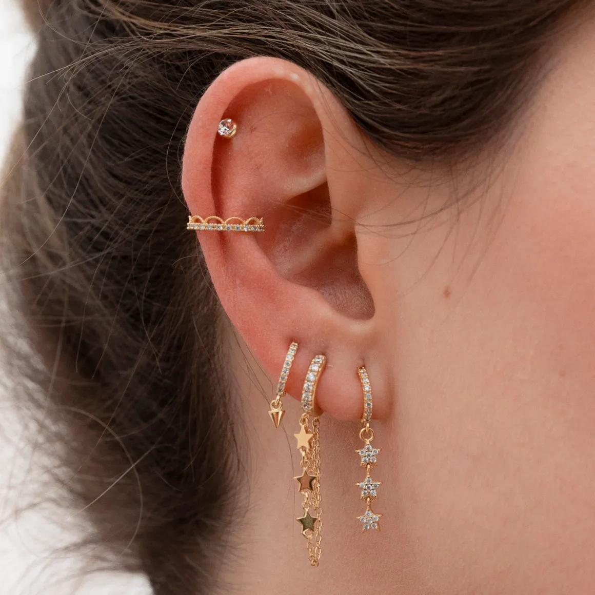 PENDIENTES TEY SILVER