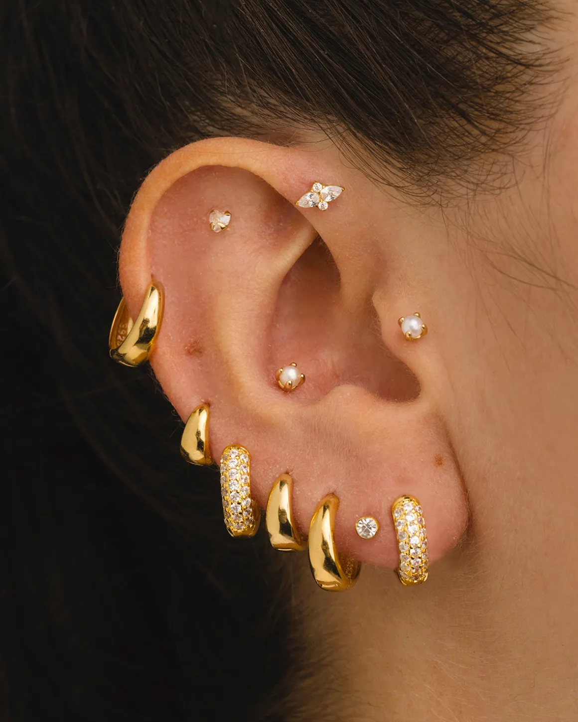 PENDIENTES URA L SILVER