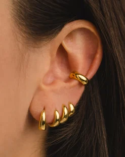 PENDIENTES URA M GOLD