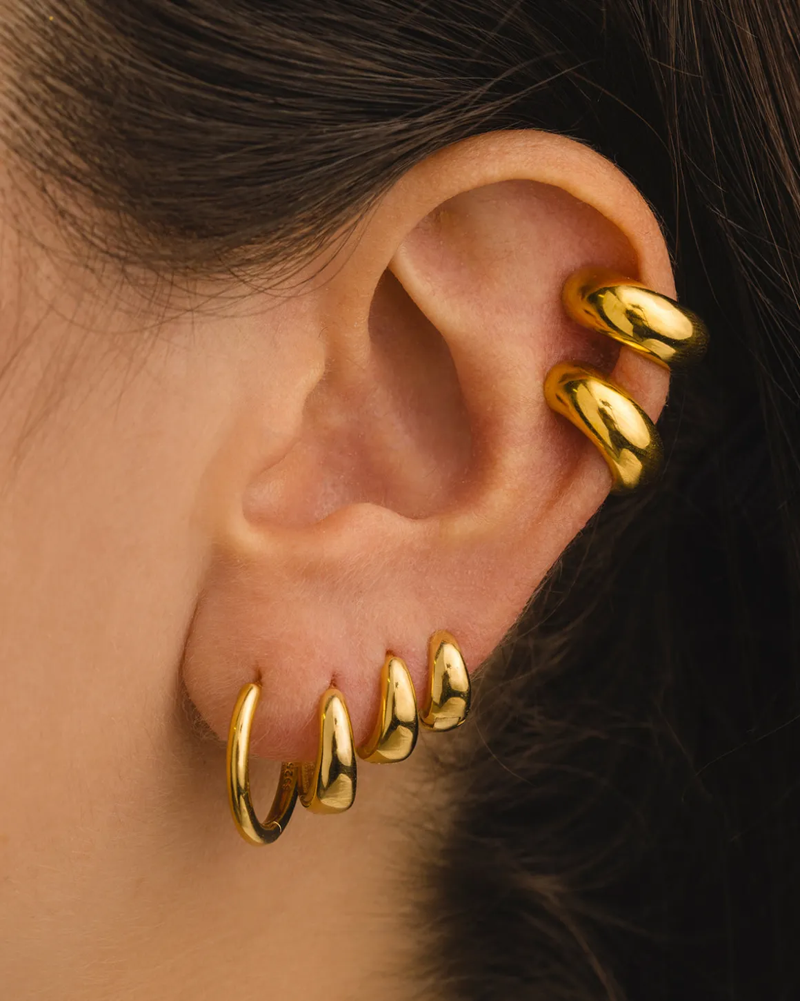 PENDIENTES URA M SILVER